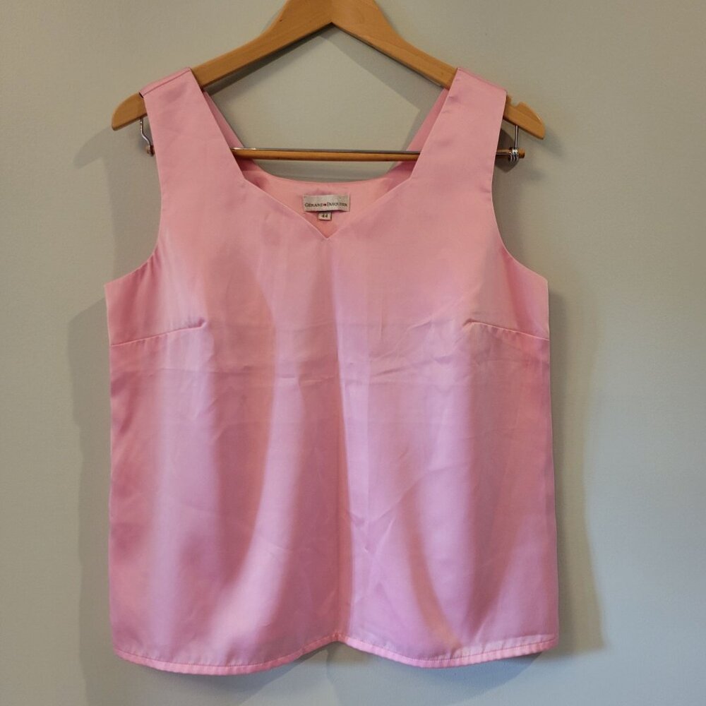 VTG Gerard Pasquier Pink Tank Size 16
